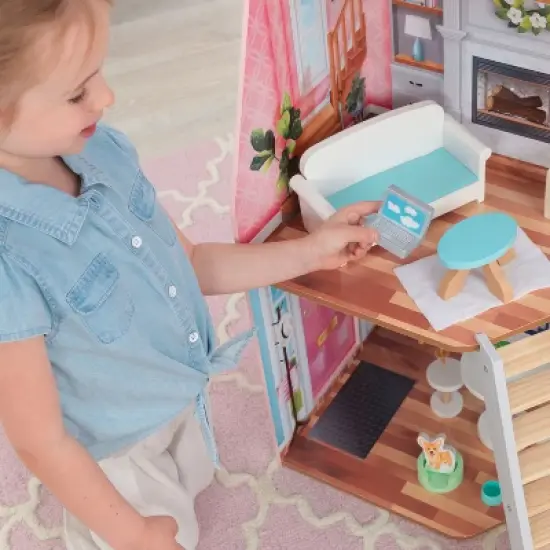 Kidkraft Matilda Wooden Dollhouse with 23 Accessories image {7}