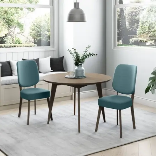 Set of 2 Soel Mid-Century Modern Armless Dining Chairs - Handy Living image {3}