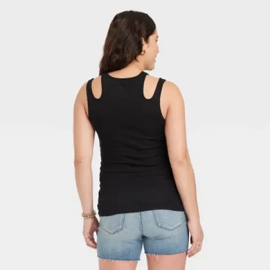 Cut Out Maternity Tank Top - Isabel Maternity by Ingrid & Isabel&trade; image {1}