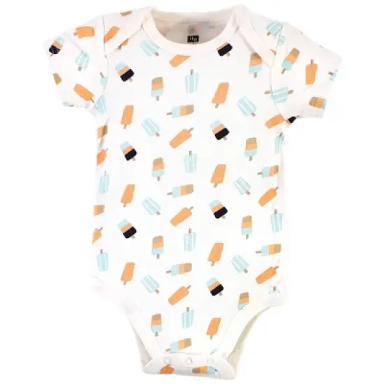 Hudson Baby Infant Boy Cotton Bodysuits, Family Popsicle image {5}