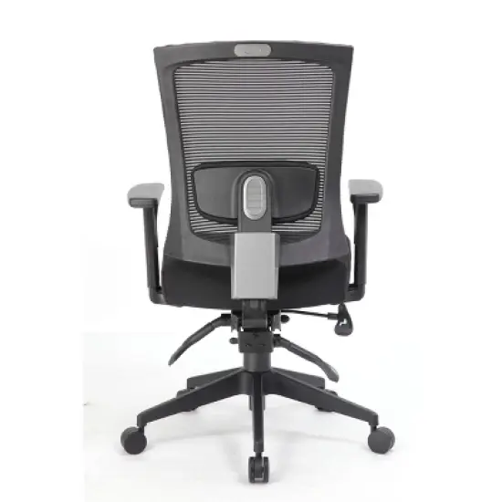 Multifunction Mesh Chair with Seat Slider Black - Boss Office Products image {2}