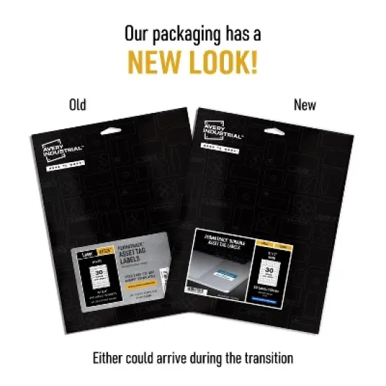 Avery PermaTrack Durable White Asset Tag Labels, 3/4" x 2", 240 Asset Tags (61526) image {1}