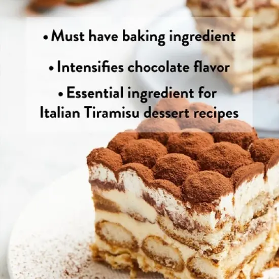 DeLallo Instant Espresso Powder, 1.94 Ounce Jar, 3 Pack, For Baking and Drinks,100% Dark Roast Coffee, Naturally Caffeinated, Non GMO image {3}