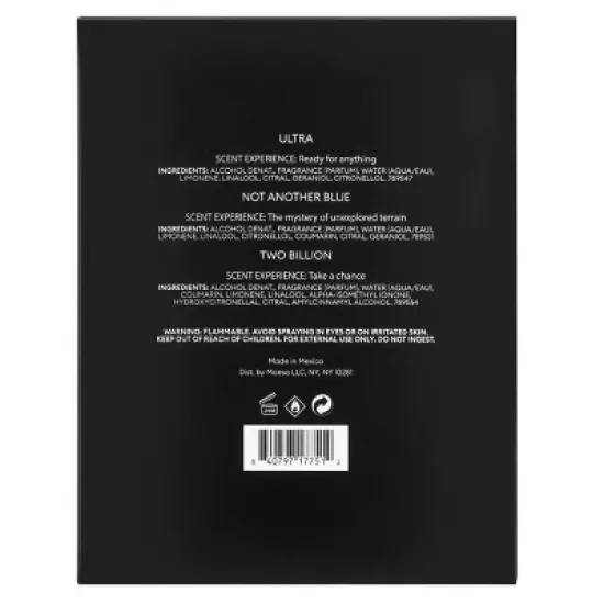 Fine'ry. Men's Eau De Travel Size Cologne Gift Set image {3}