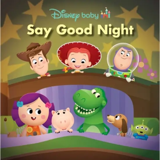 Disney Baby: Say Good Night - by  Sheila Sweeny Higginson (Board Book) image {1}