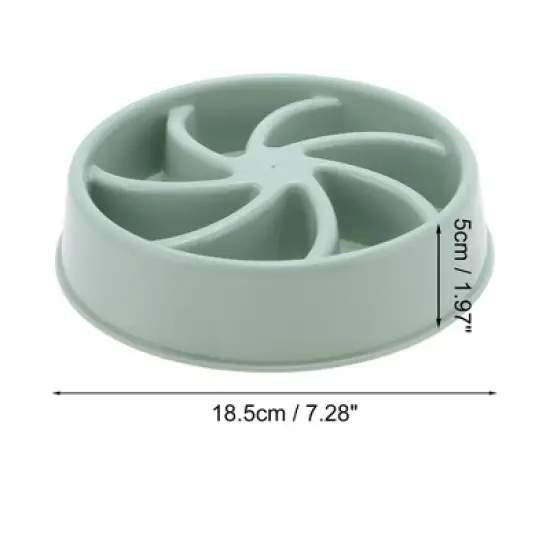 Unique Bargains Lightweight Windmill Shape Dog Water Bowl 1 Pc image {1}