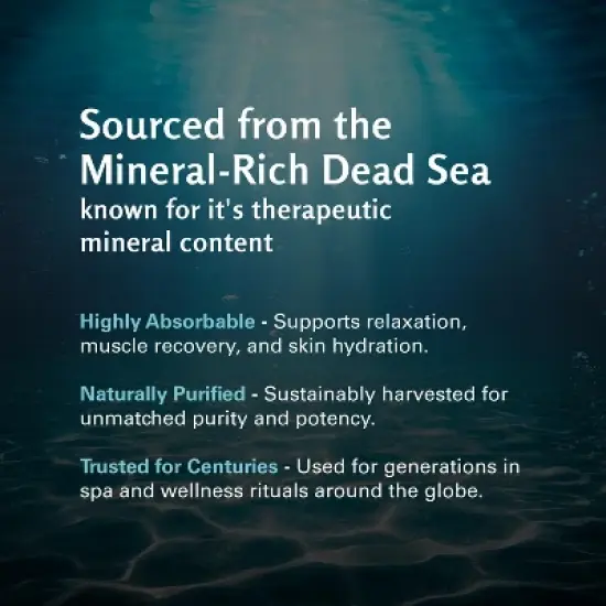 Tea Tree Oil & Magnesium Foot Soak, Stem Cell & Coconut Oil for Skin Renewal & Hydration, Bath Salts for Calm & Muscle Comfort, M3 image {5}