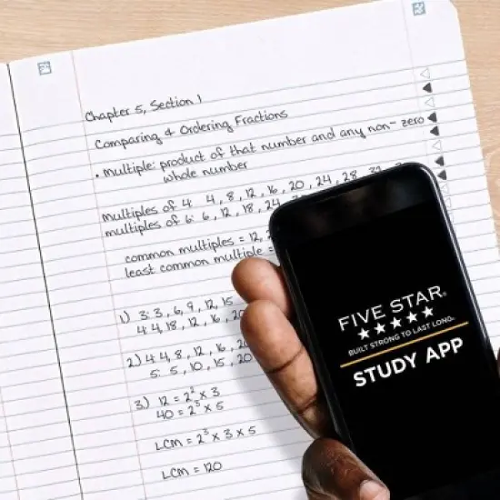 Five Star Active Comp Book 80ct Blue image {2}