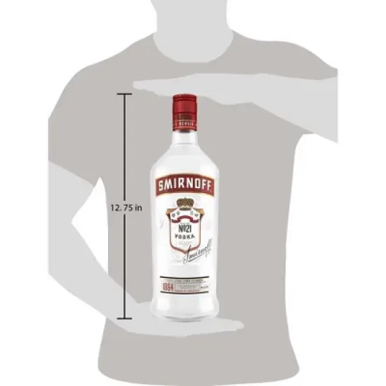 Smirnoff Vodka - 1.75L Plastic Bottle image {8}