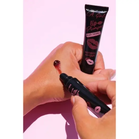 L.A. Girl Tinted Lip Plumper - Black Cherries - 0.44oz image {4}