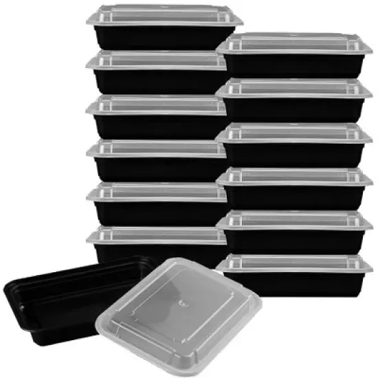 Heim Concept Premium Meal Prep Food Containers with Lids, 12-pack image {2}