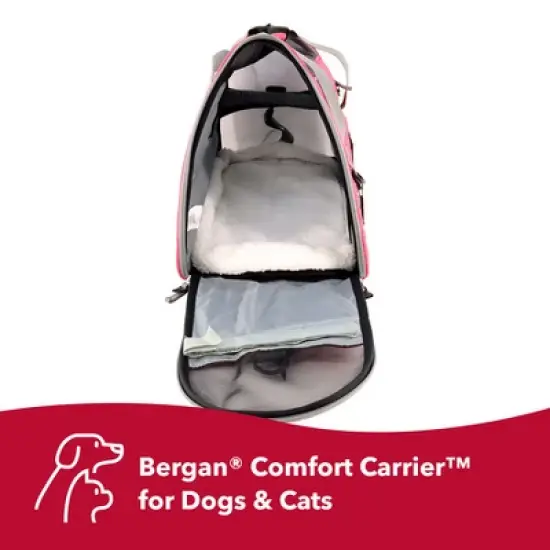 Coastal Pet Bergan Comfort Carrier - Heather Berry image {1}