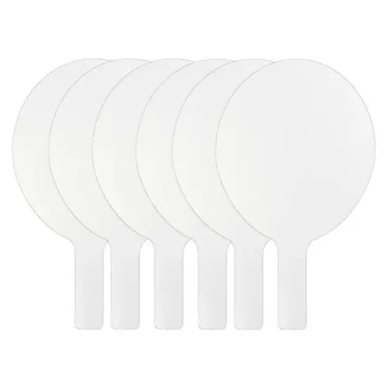 Flipside Products Oval Dry Erase Answer Paddles, 7" x 12", Pack of 6 image {5}