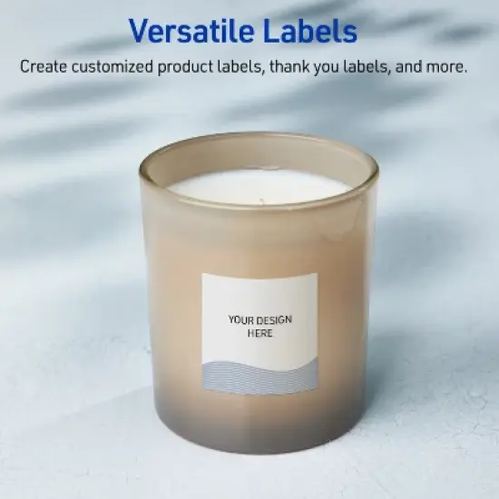 Avery Square Labels, Colorful Design, 2" x 2", 120 Total image {5}