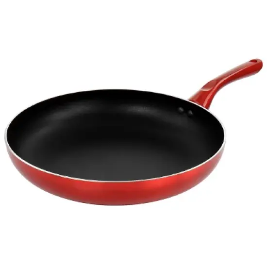 Better Chef Silver Metallic Non Stick Gourmet Fry Pan in Red image {9}