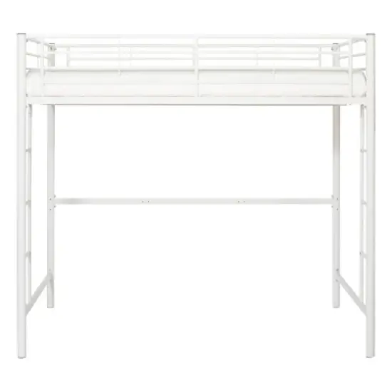 Full Size Metal Platform Loft Bed - Saracina Home image {3}