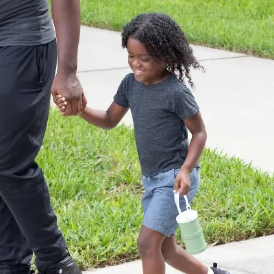 Re-Play 2pk Snack Stack with Trap and Travel Lid - Sage image {4}