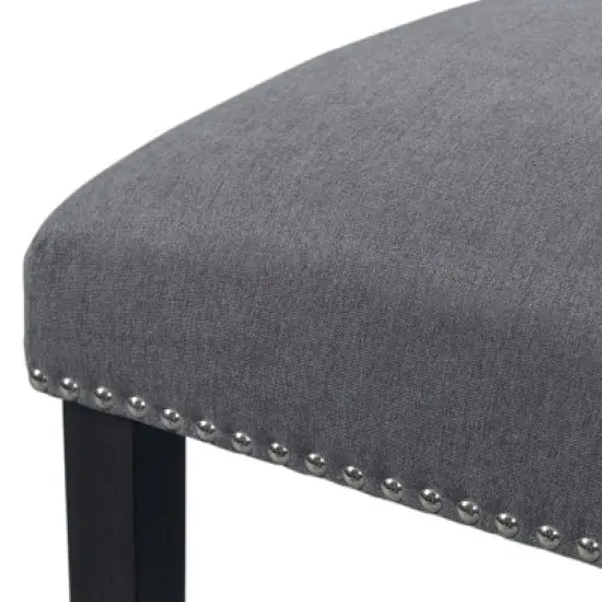 Set of 2 Stratton Counter Height Side Chairs Set Charcoal - Picket House Furnishings image {8}