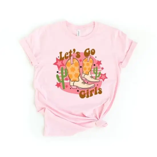 Simply Sage Market Women's Let's Go Girls Cactus Short Sleeve Graphic Tee image {4}