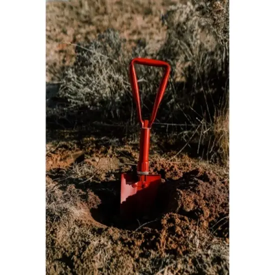 Stansport 23" GI Style Double Folding Shovel Red image {10}