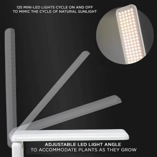 Ivation 11-Pod Indoor Herb Garden, Hydroponic Growing System Kit image {4}