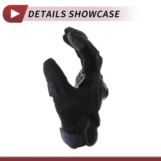 Unique Bargains Motorcycle Polar Fleece Gloves 1 Pair image {2}
