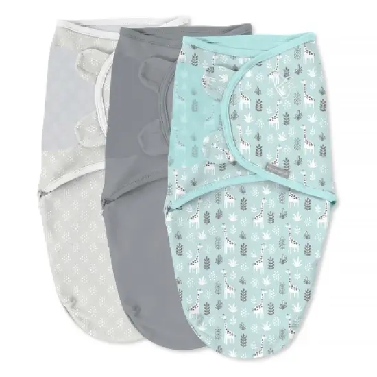 SwaddleMe by Ingenuity Original Swaddle Wrap - Our Tall Friends - S/M - 0-3 Months - 3pk image {7}