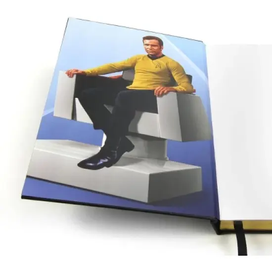 Crowded Coop, LLC Star Trek: The Original Series Captain Log Hardcover Journal image {2}