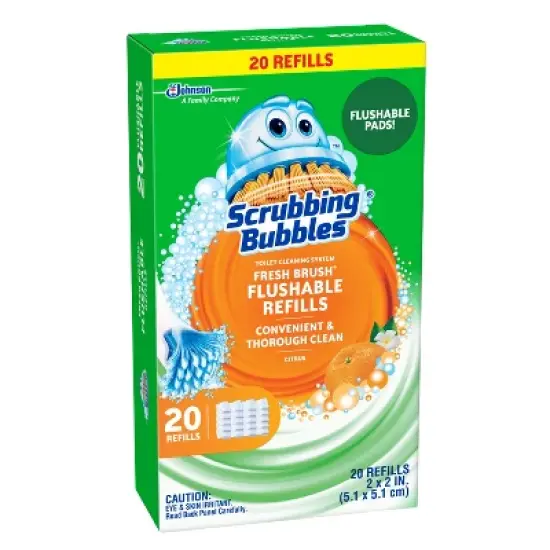 Scrubbing Bubbles Fresh Brush Flushable Refills image {9}