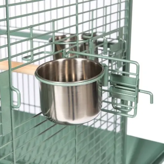 Prevue Pet Products Playtop Bird Home - Sage Green 3152SAGE. image {9}