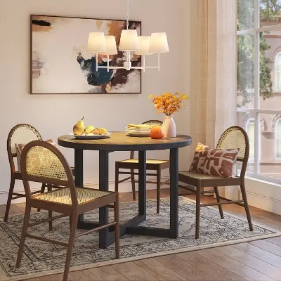 5 Arm Shaded Chandelier - Threshold&trade; image {2}