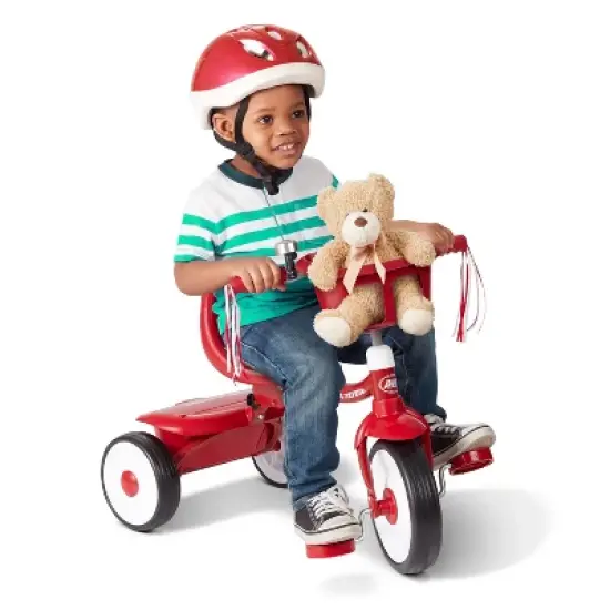 Radio Flyer Fold 2 Go Trike with Bucket image {1}