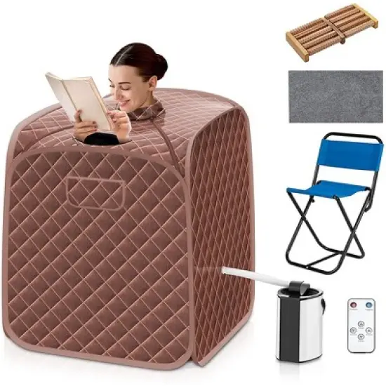 Costway Portable Steam Sauna image {10}