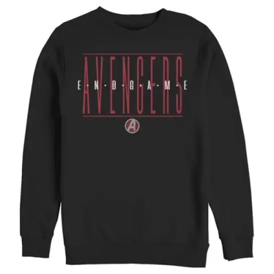 Men's Marvel Avengers: Endgame Tall Text Sweatshirt image {2}