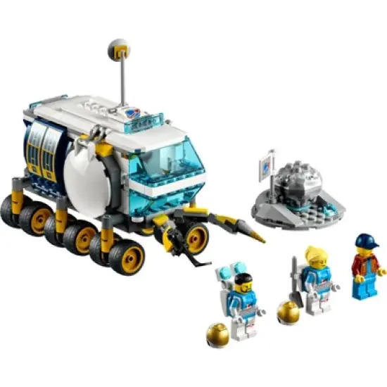 LEGO City Lunar Roving Vehicle Space Toy Building Set 60348 image {1}
