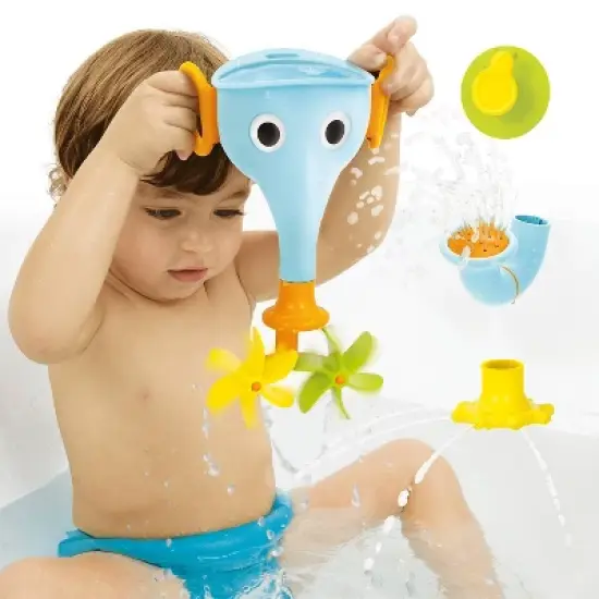 Yookidoo FunElefun Fill 'N' Sprinkle Bath Toy - Blue image {1}