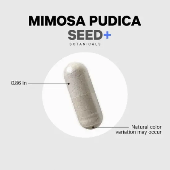 Codeage Organic Mimosa Pudica Seed + Black Walnut, Cloves, Botanicals, Vegan Supplement - 120ct image {8}