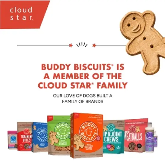 Buddy Biscuits Peanut Butter Soft and Chewy Dog Treats - 6oz image {9}