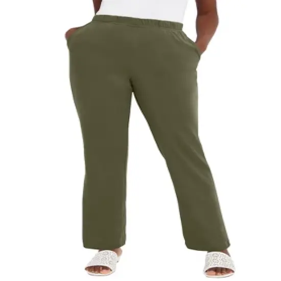 Jessica London Women&rsquo;s Plus Size Soft Ease Pant image {8}