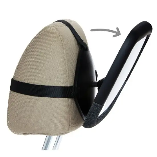 Munchkin Brica 360&deg; Pivot Baby In-Sight Adjustable Car Mirror - Black image {1}