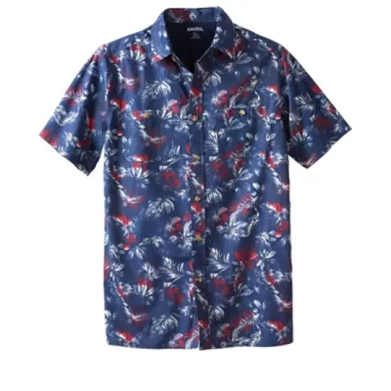 KingSize Men's Big & Tall Short Sleeve American Sport Shirt image {5}