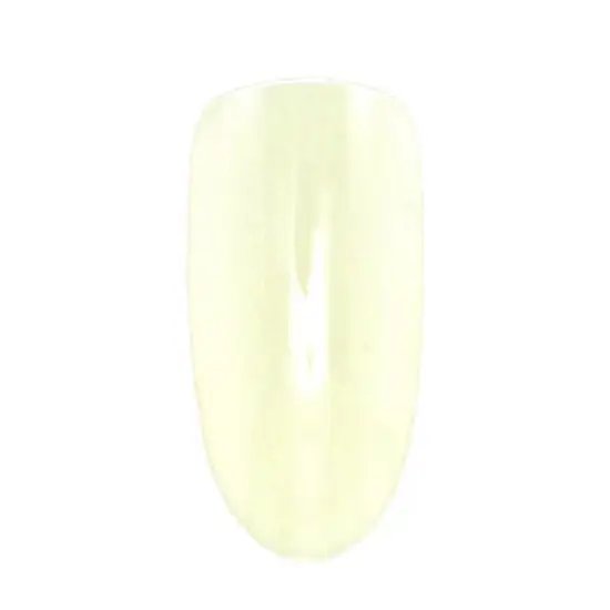 Unique Bargains Women's Oval Shape Fake Nails Beige 1 Set image {2}