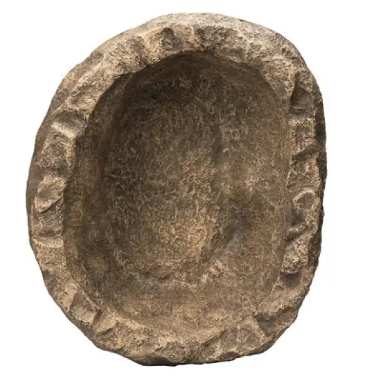 Faux Rock Fiberglass Garden Decorative Water Pond, Sandstone Outdoor Patio Waterfall Pond image {7}