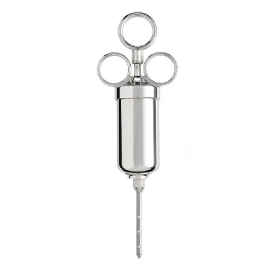 HIC 2 Ounce Meat Marinade Injector Needle, Stainless Steel image {2}