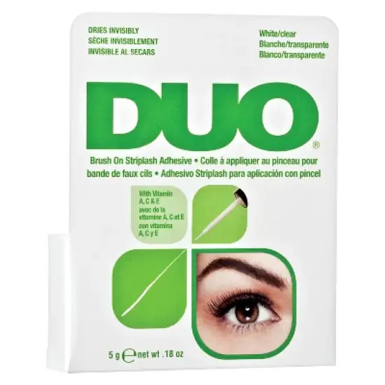 DUO Adhesive Lash Adhesive Brush On - Clear - 0.18oz image {3}
