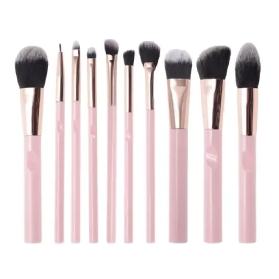 Unique Bargains Durable Foundation Brush Set 10 Pcs image {6}