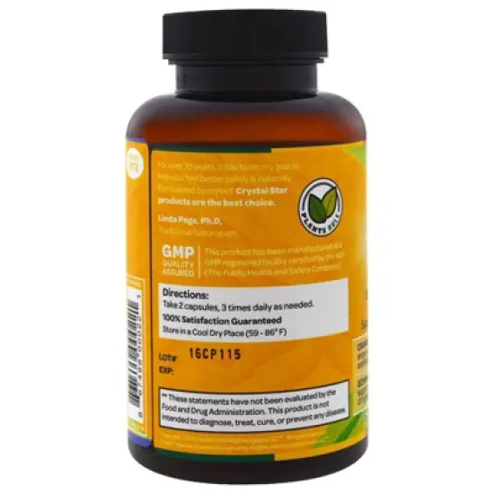 Crystal Star Bladder Strength, 60 Vegetarian Capsules image {2}