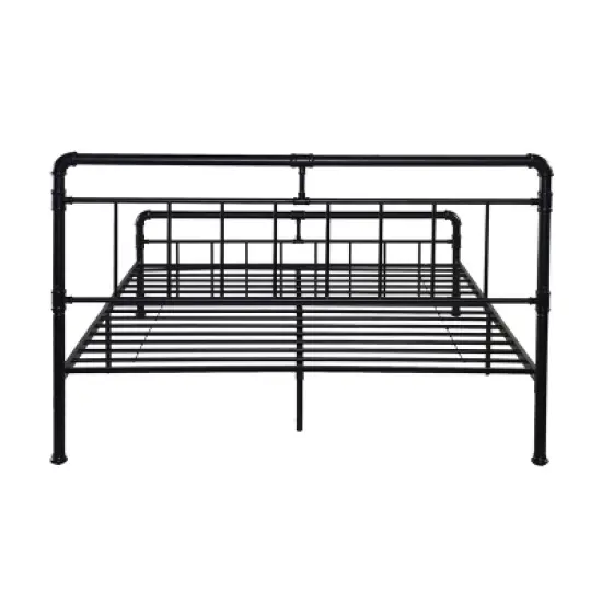 Mowry Industrial Iron Bed - Christopher Knight Home image {6}