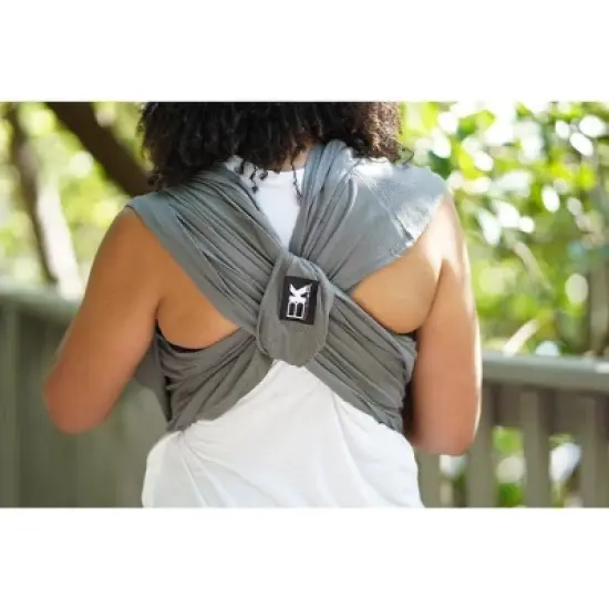 Baby K'tan Breeze Baby Wrap Carrier - Pre Wrapped Breathable Cotton Mesh Baby Sling Newborn - Infant to Toddler (see sizing chart) image {10}