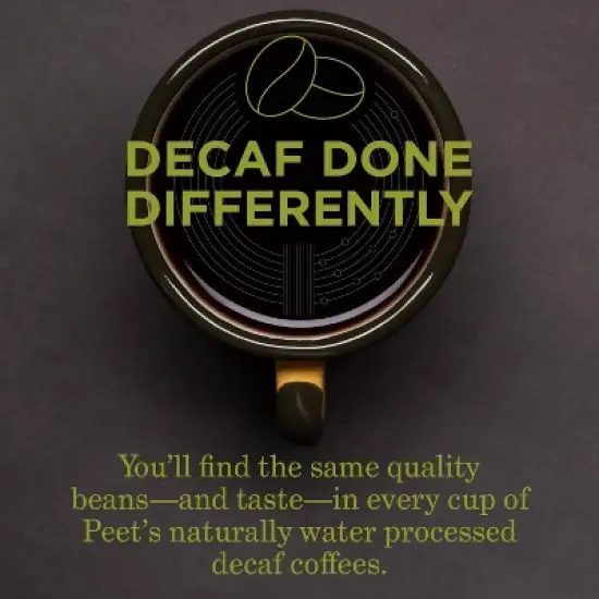 Peet's Decaf Major Dickason's Blend Dark Roast Ground Coffee 10.5oz image {3}